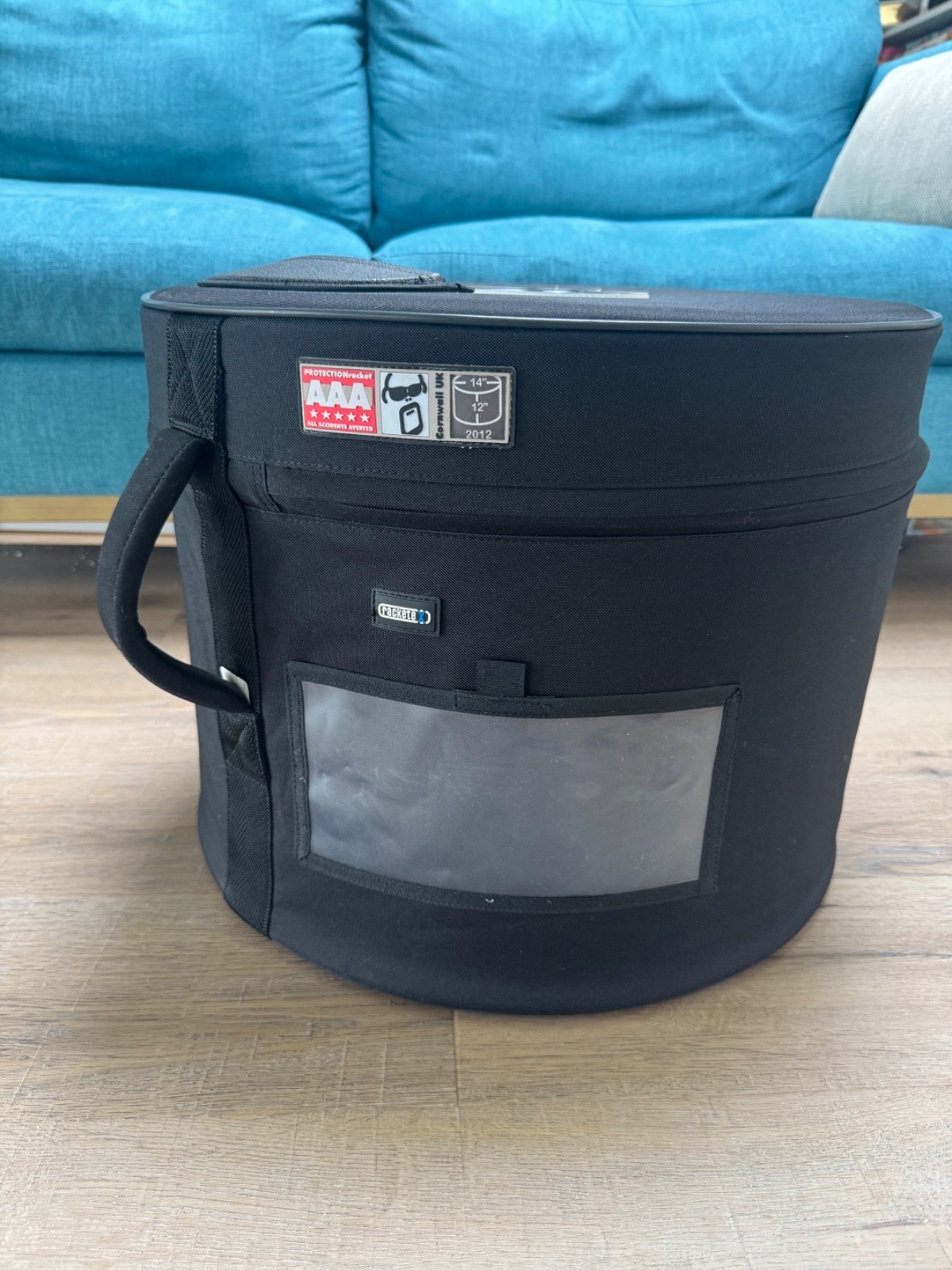Protection Racket AAA 14" x 12" Rigid Floor Tom Drum Case A2012-00 #almostnew