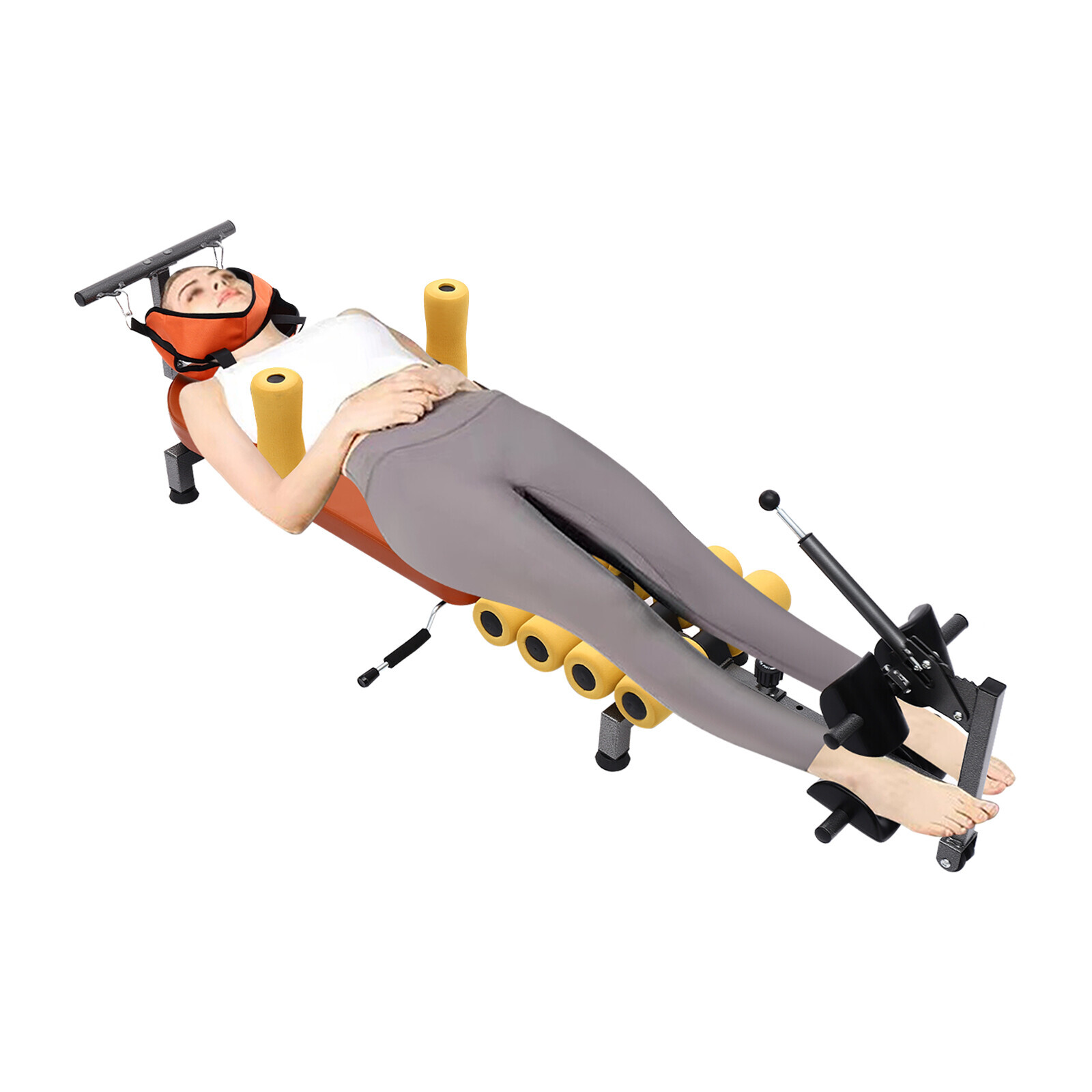 Ergonomic Back Stretch Bench for Neck and Spine Decompression Relief