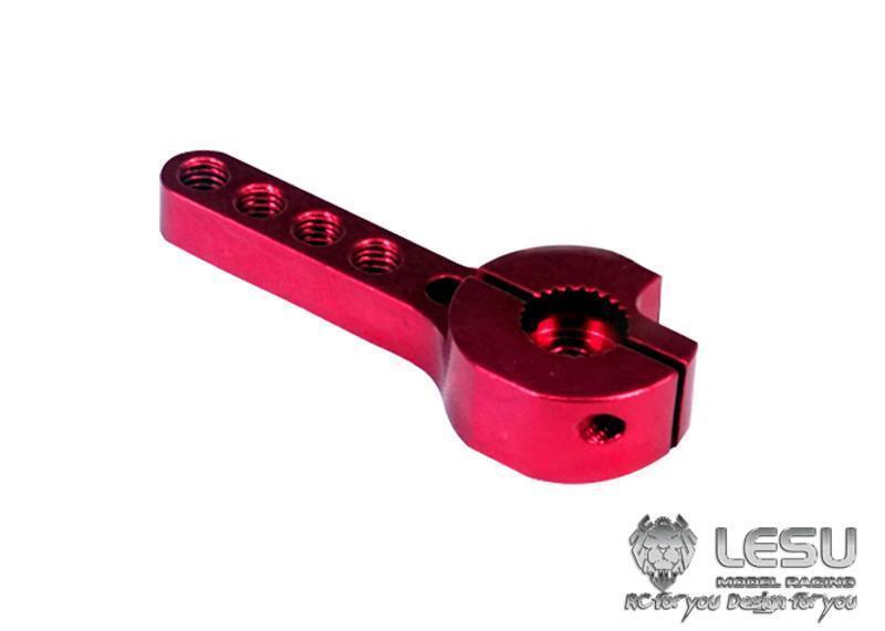 Metal Steering Arm LESU of RC Tactor Truck For TAMIYA Exavator Build Refir
