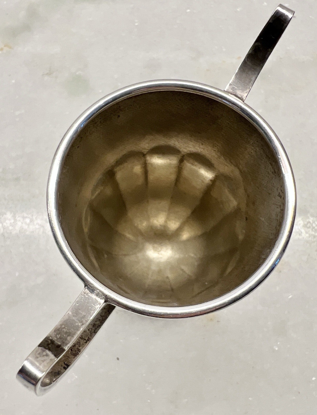 Vintage 4” Trophy Marked English Silver Plate