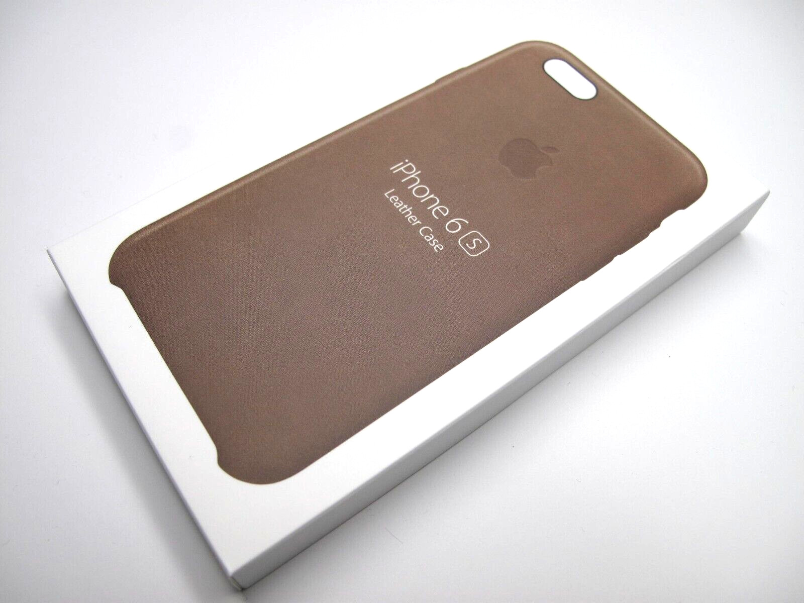 Original Apple Leather Case for iPhone 6/6S (MKXR2ZM/A) - Brown