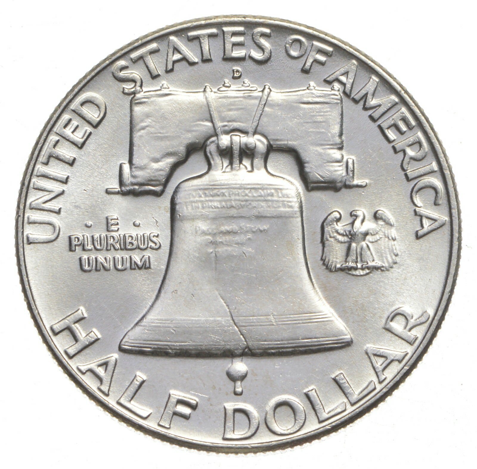 Choice Unc 1961 D Franklin Half Dollar Gem BU From Original Roll