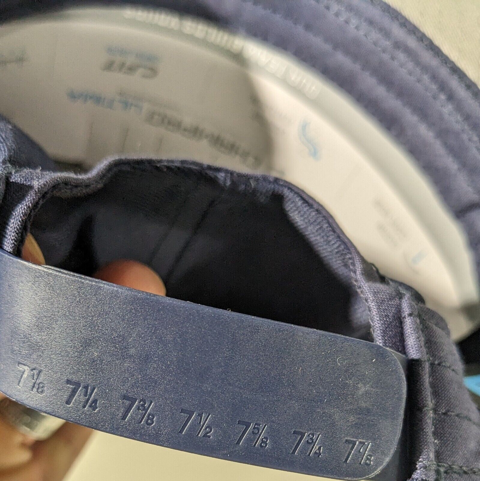 Navy Blue Hat F Logo