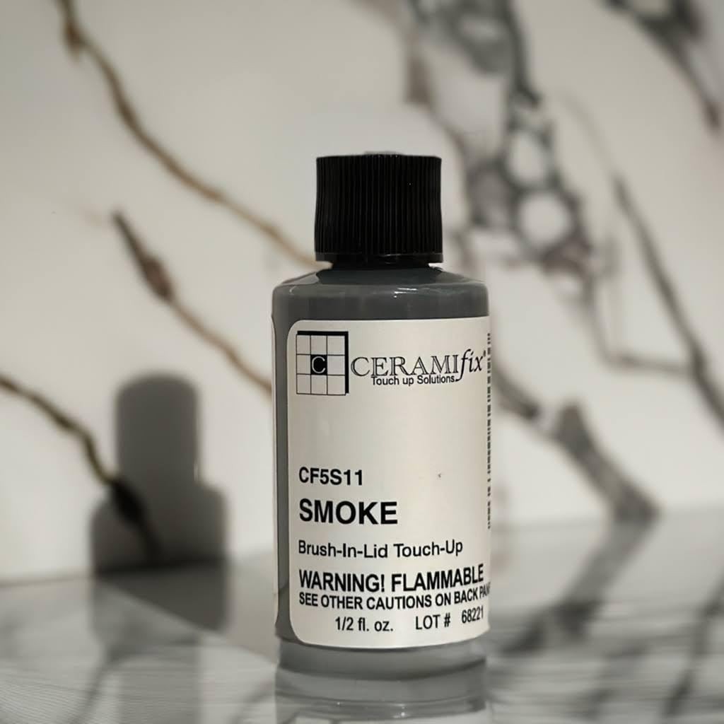 Ceramifix .5 oz Smoke Touch up Paint for Tile, Appliances and More