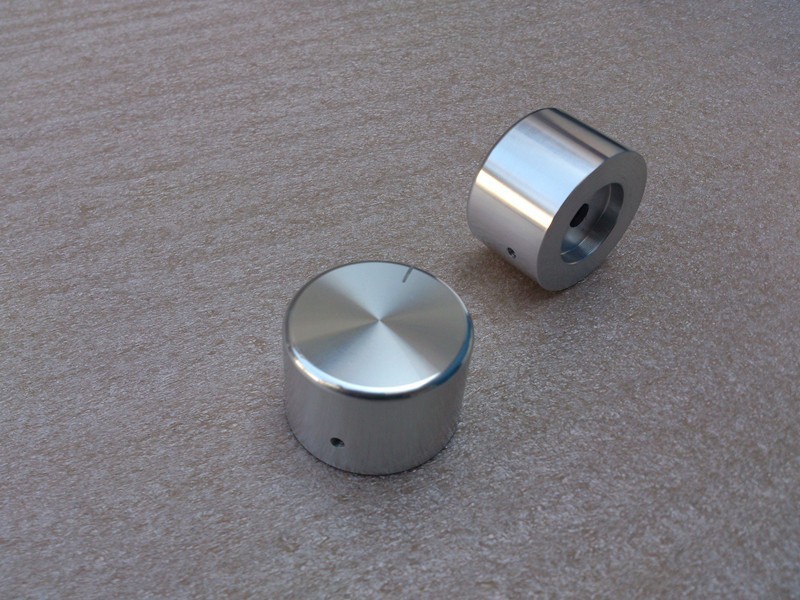 1pcs Diameter 35mm height 22mm Aluminum Solid Knob Volume Potentiometer