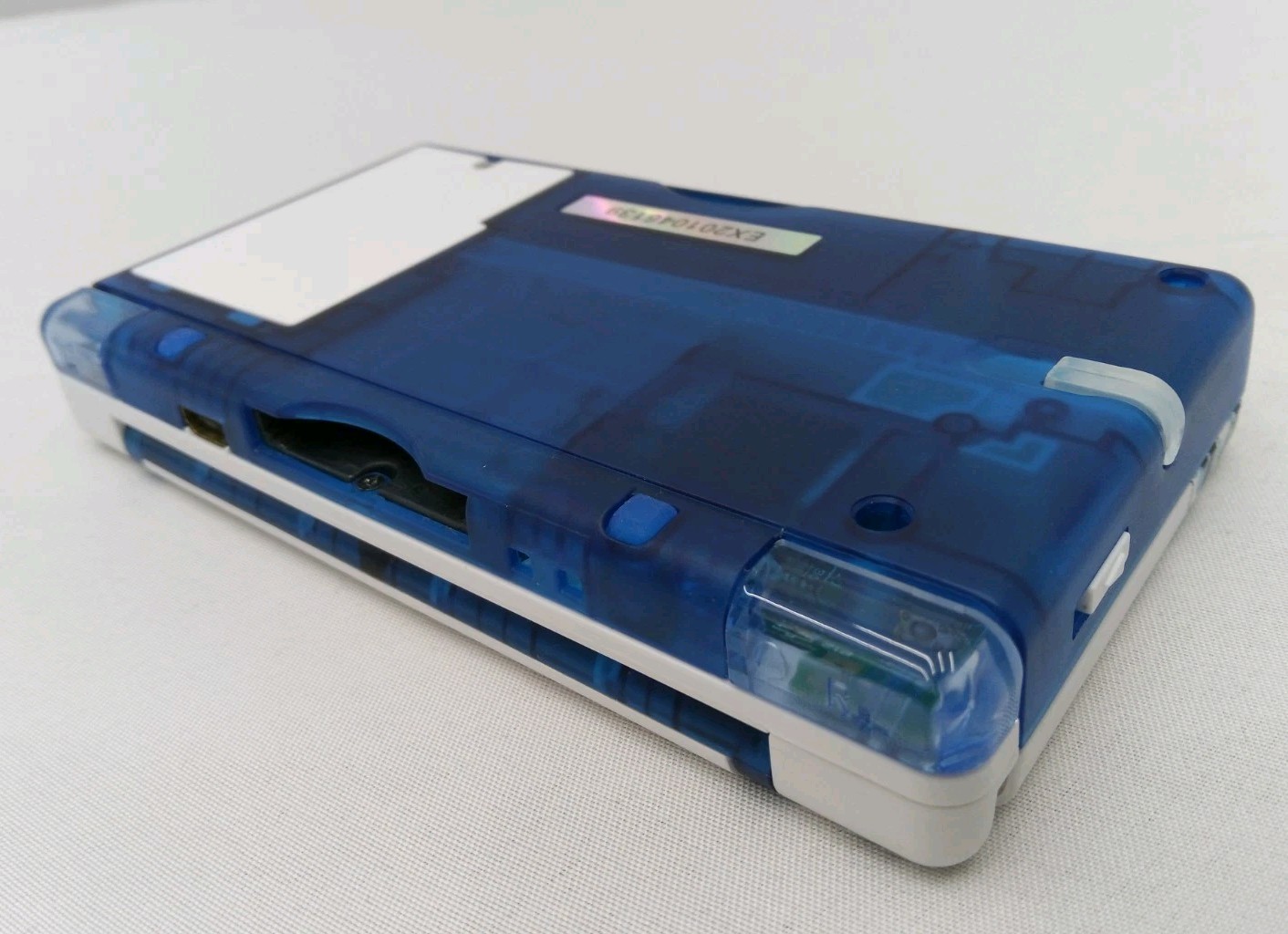 Nintendo DS Lite ReShell Deep Blue Wave Pink USB Cable Gameboy Advance GBA Nice