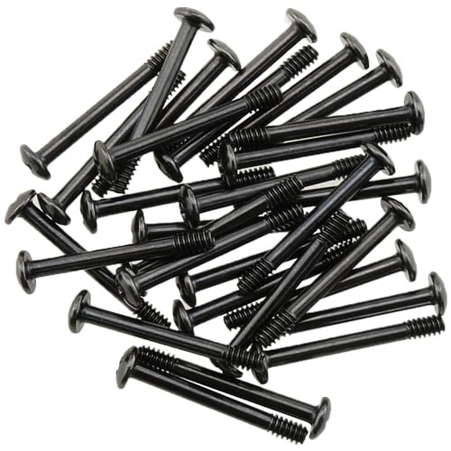30PCS Computer Case Fan Part Desktop Computer Power Supply Fan Long Screw