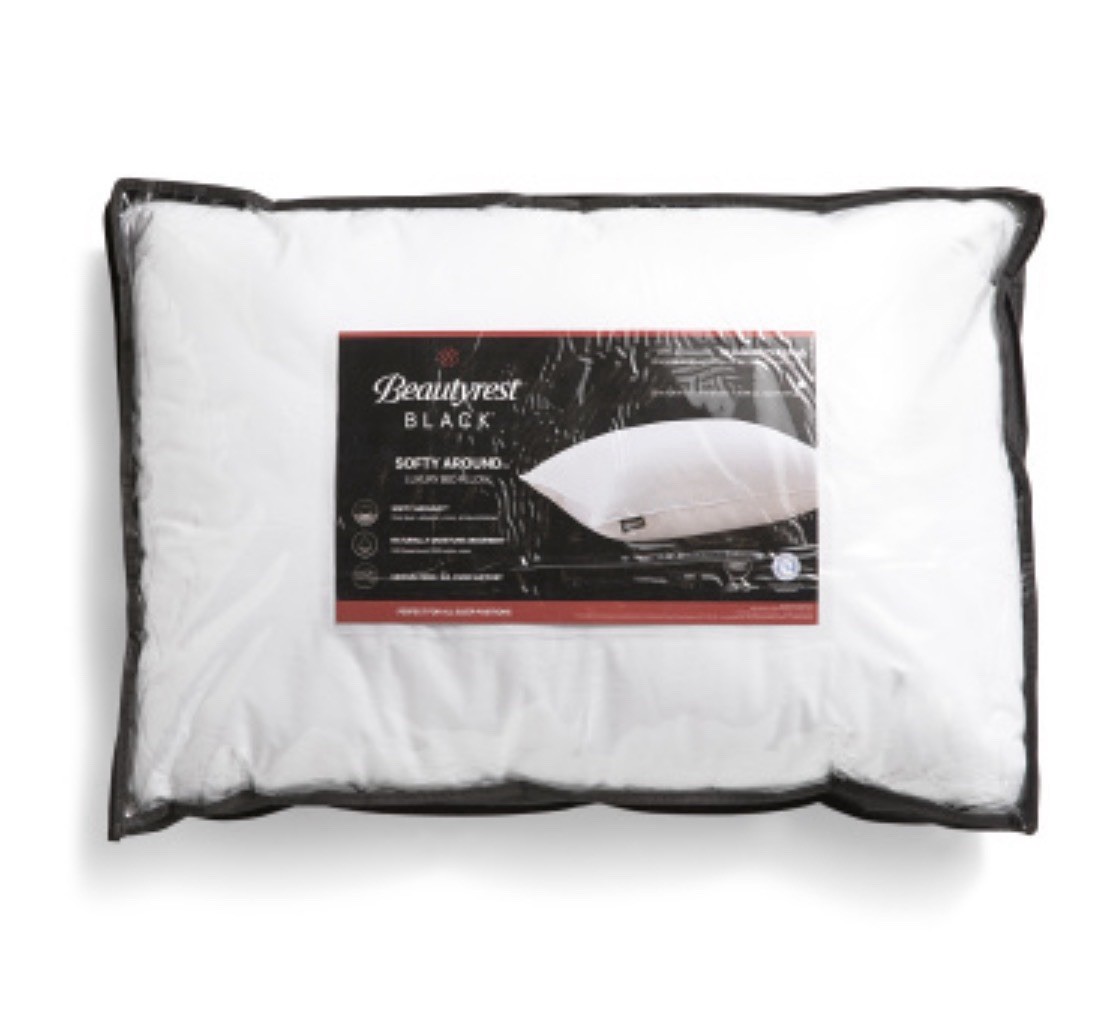 Beautyrest Black Softy Around Hypoallergenic Bed Pillow Std King Size White