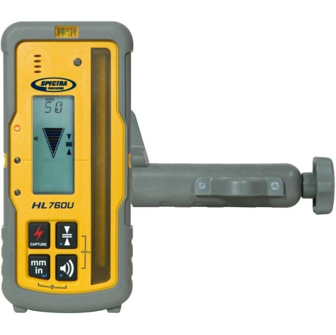 Spectra Laser HL760U Laser Receiver for HV302G Green Beam Laser Levels