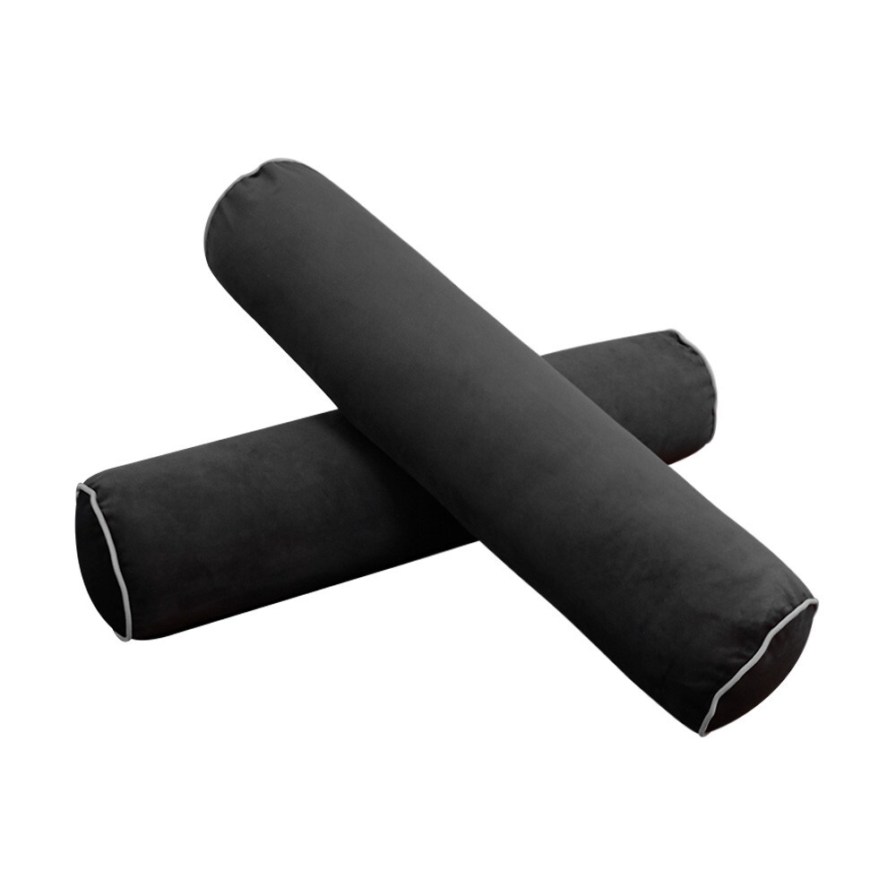 COVER ONLY Model V4 Full Velvet Contrast Pipe Indoor Daybed Mattress AD350