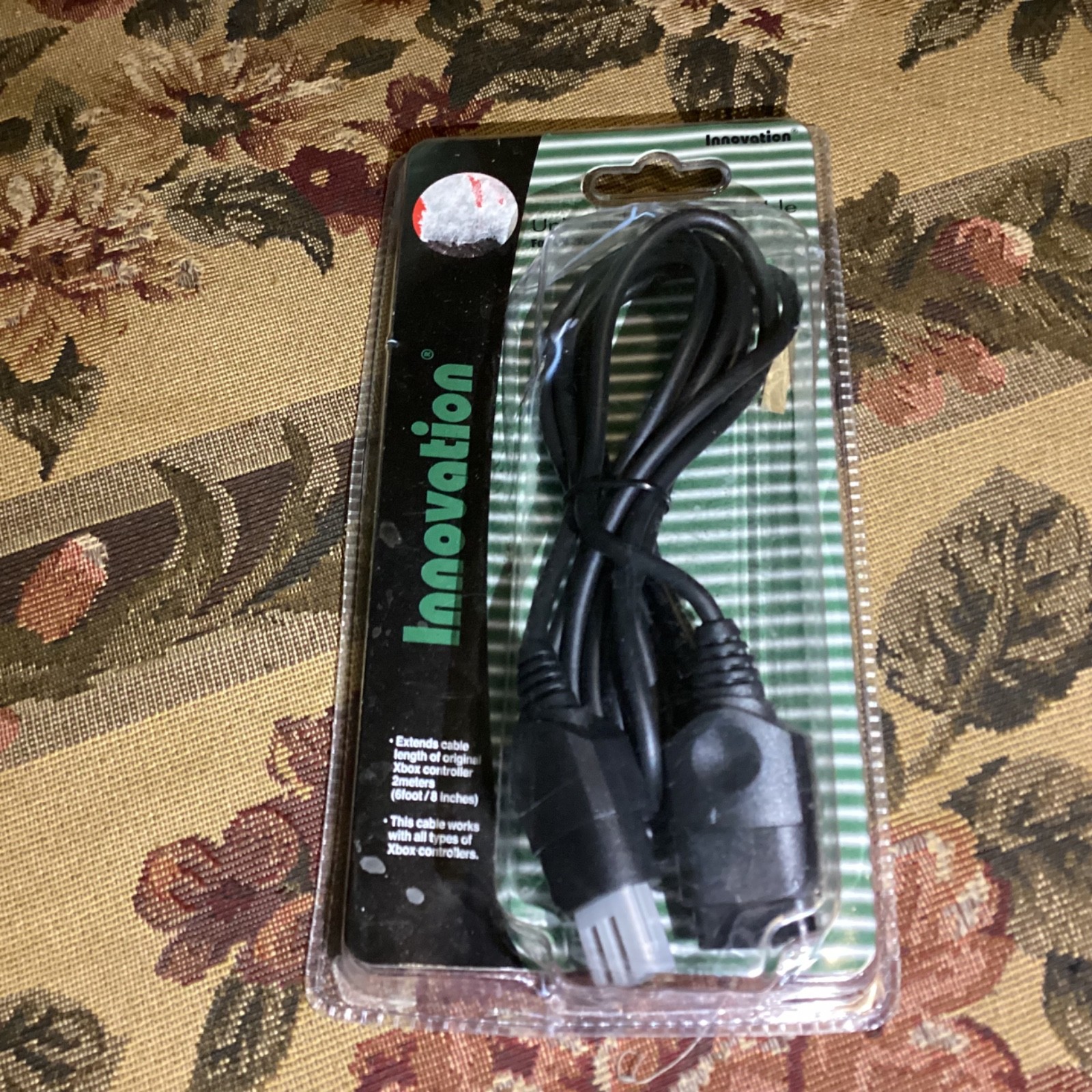 1 Innovation Controller Extension cord for Original Microsoft Xbox new Sealed