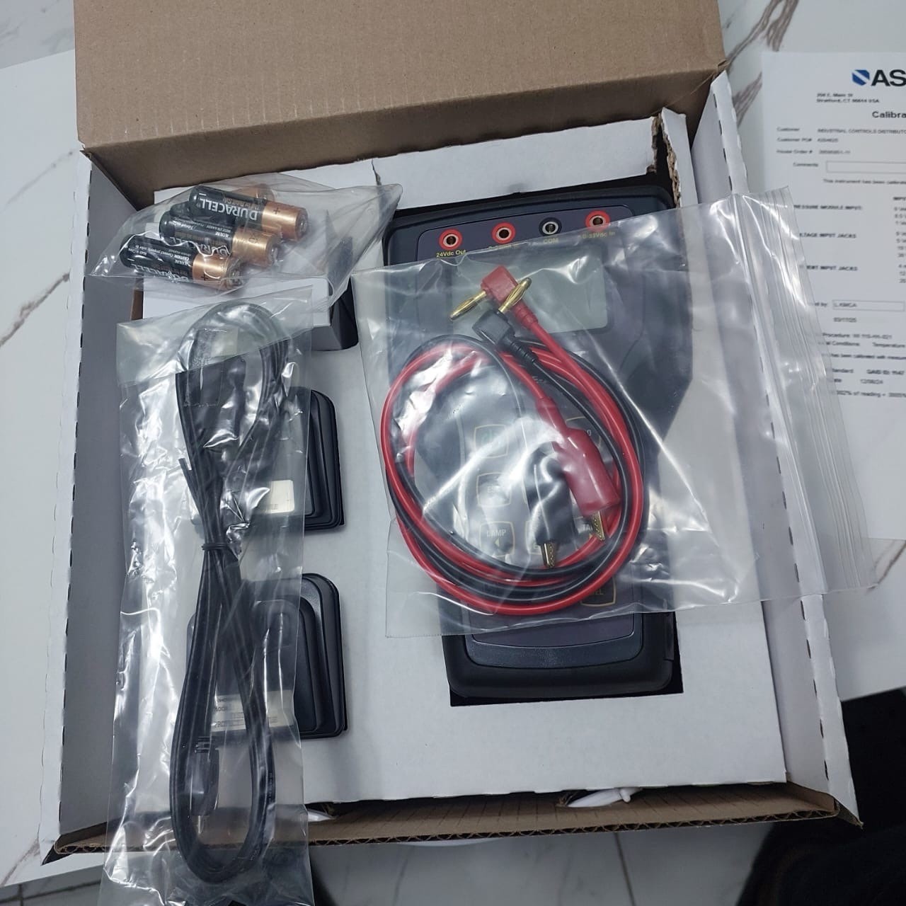 ASHCROFT ATE-2 HANDHELD PRESSURE CALIBRATOR With System Protection Modules