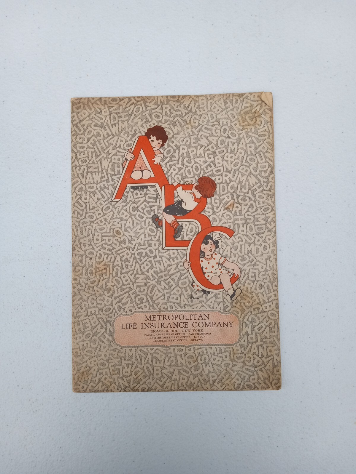 vintage ABC MetLife booklet Book of Health ~ Trl7#67