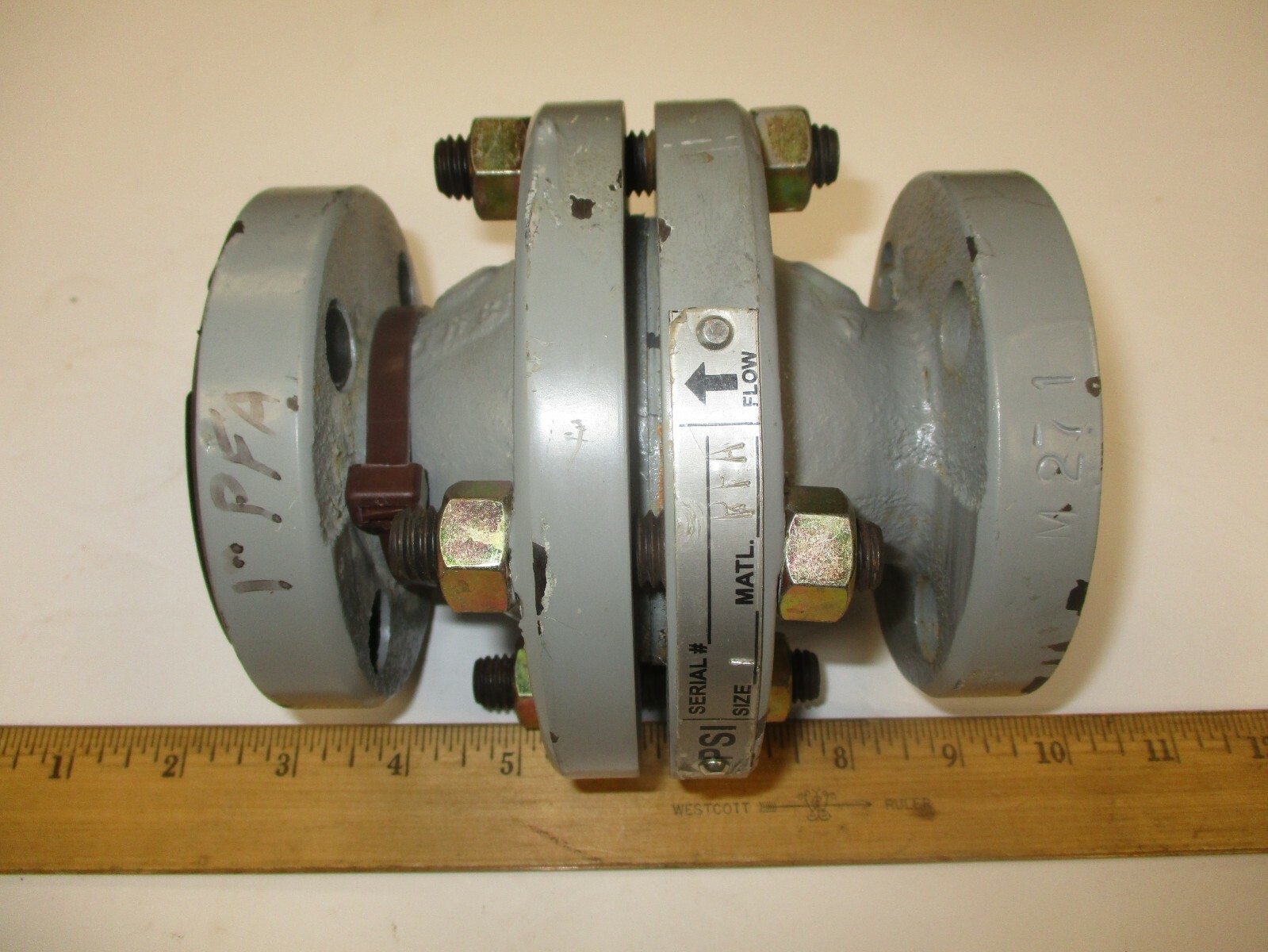 1'' SMITHCO INDUSTRIES PFA-ASTM F1545