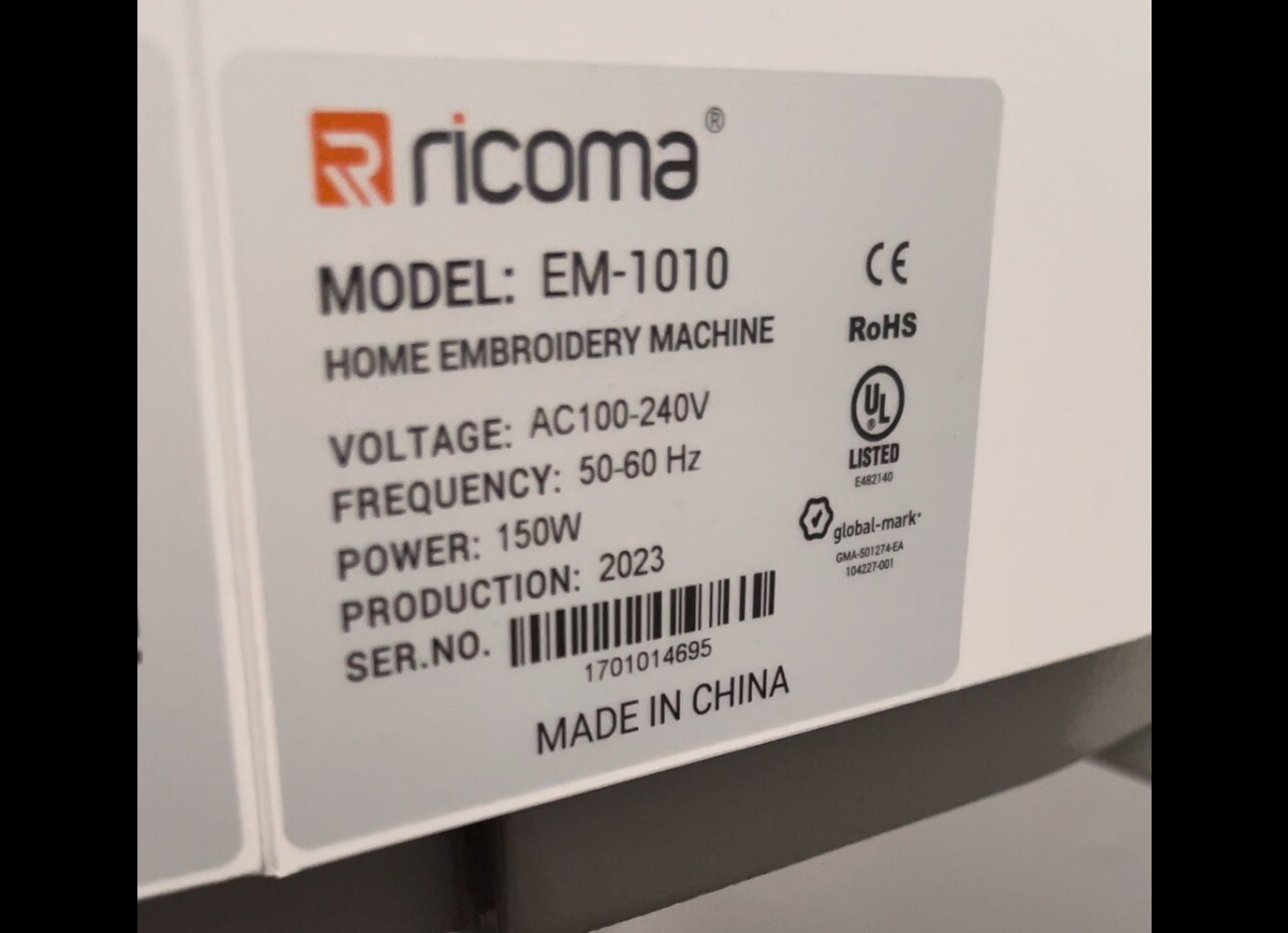 Ricoma EM1010