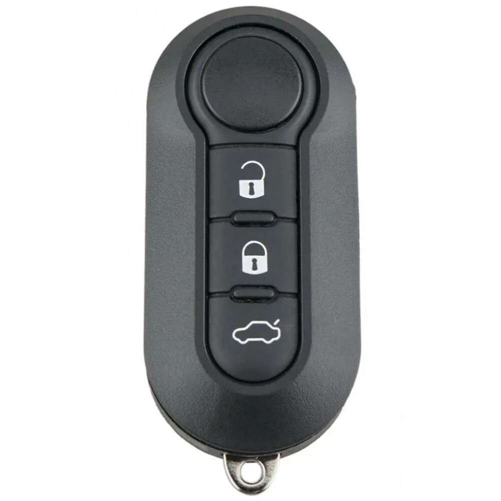 For Fiat 500 Key Fob Replacement Shell Cover Compatible With Multiple Models