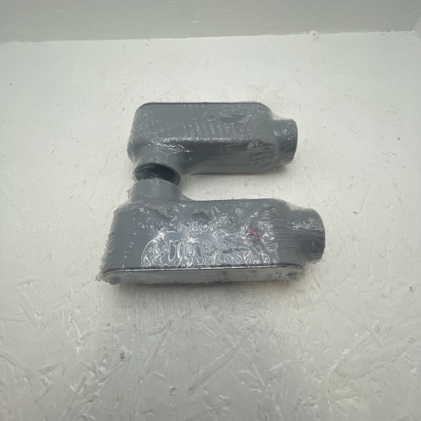 (Qty. 2) Topaz 1" Aluminum Conduit Bodies, C Type