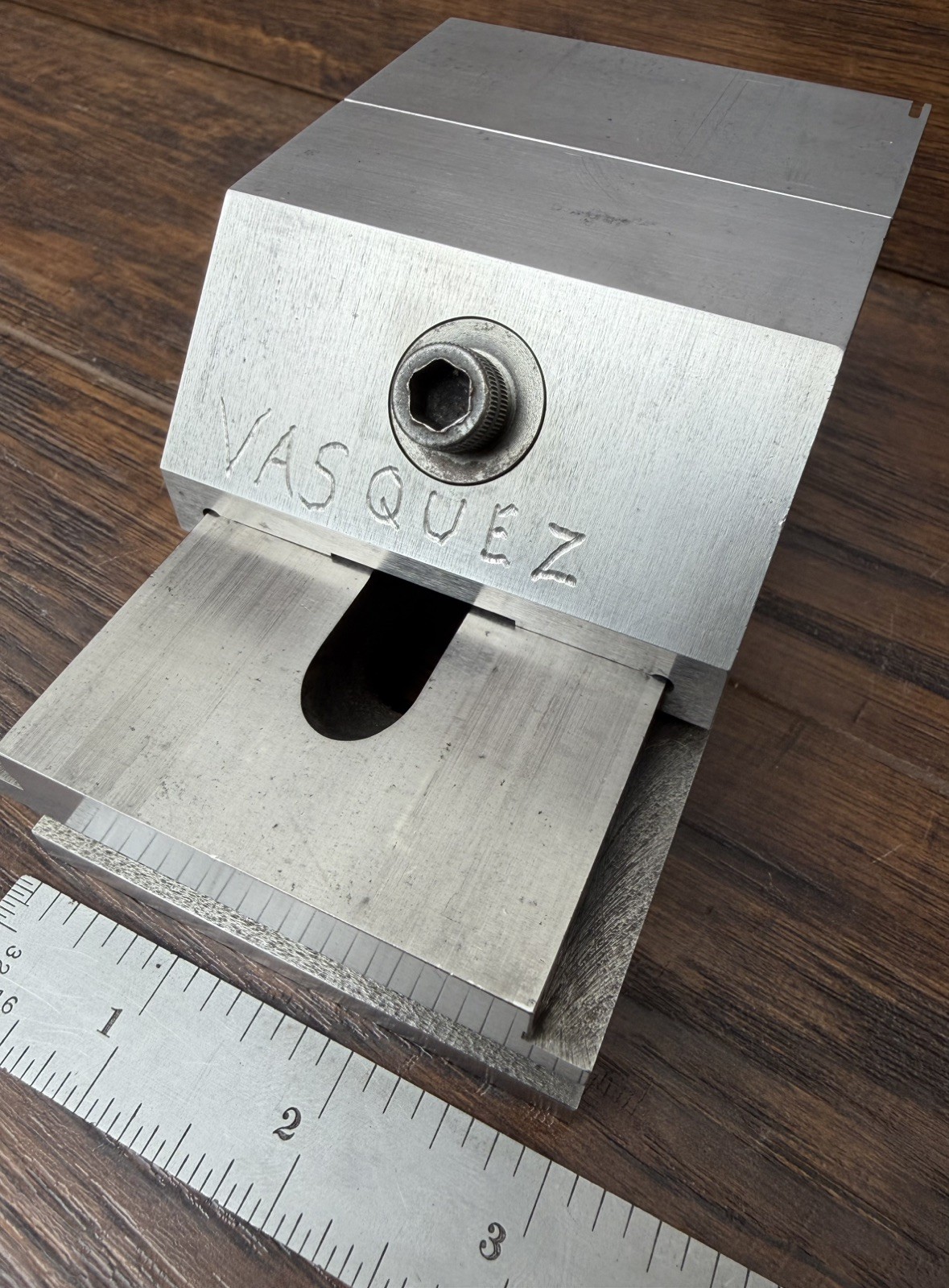 Anton Machine Works Toolmakers Precision Grinding Screwless Vise 3” x 5”