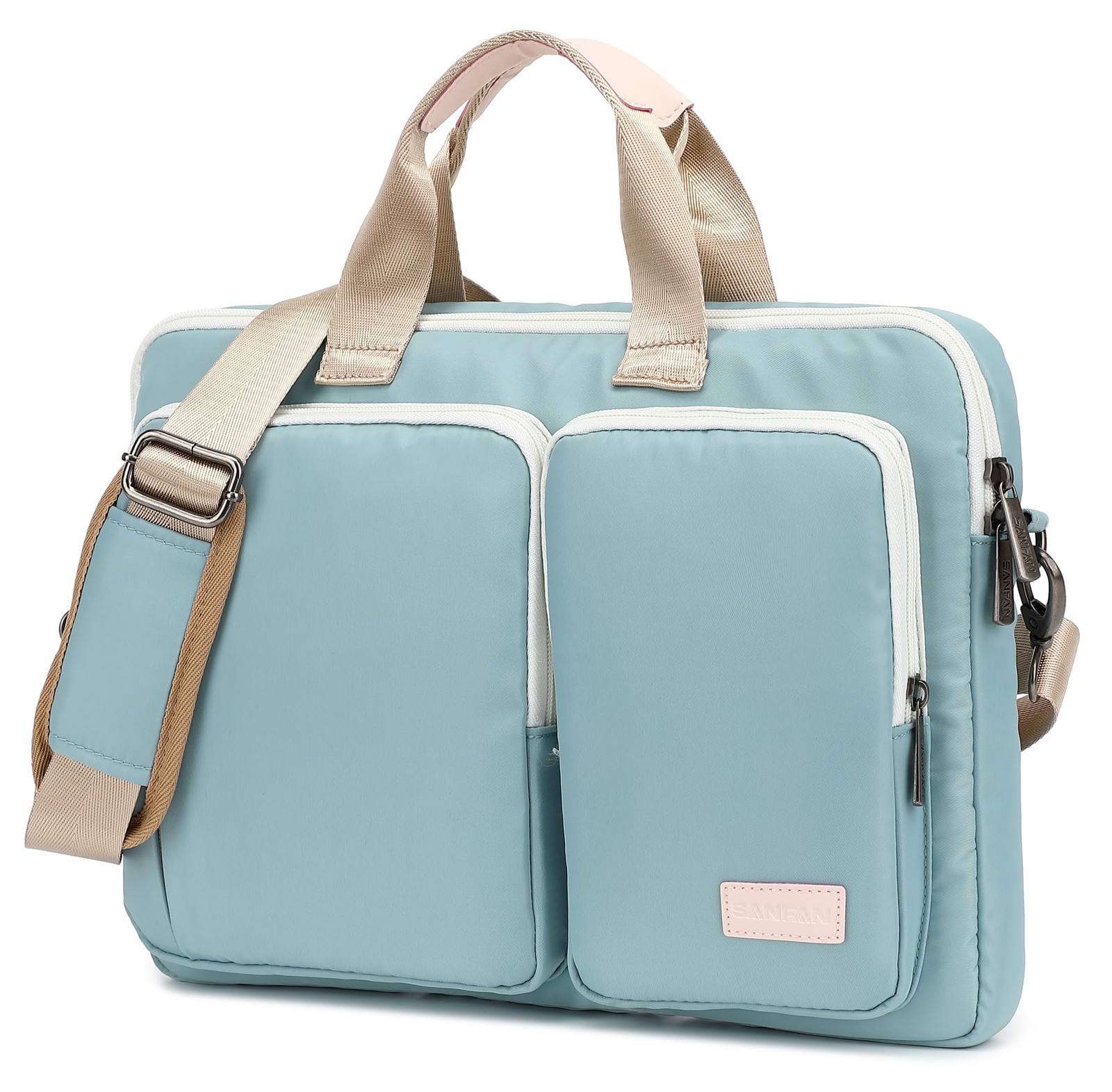360° Protective Muti Pockets Laptop Shoulder Bag Sleeve Case For MacBook 16" ...