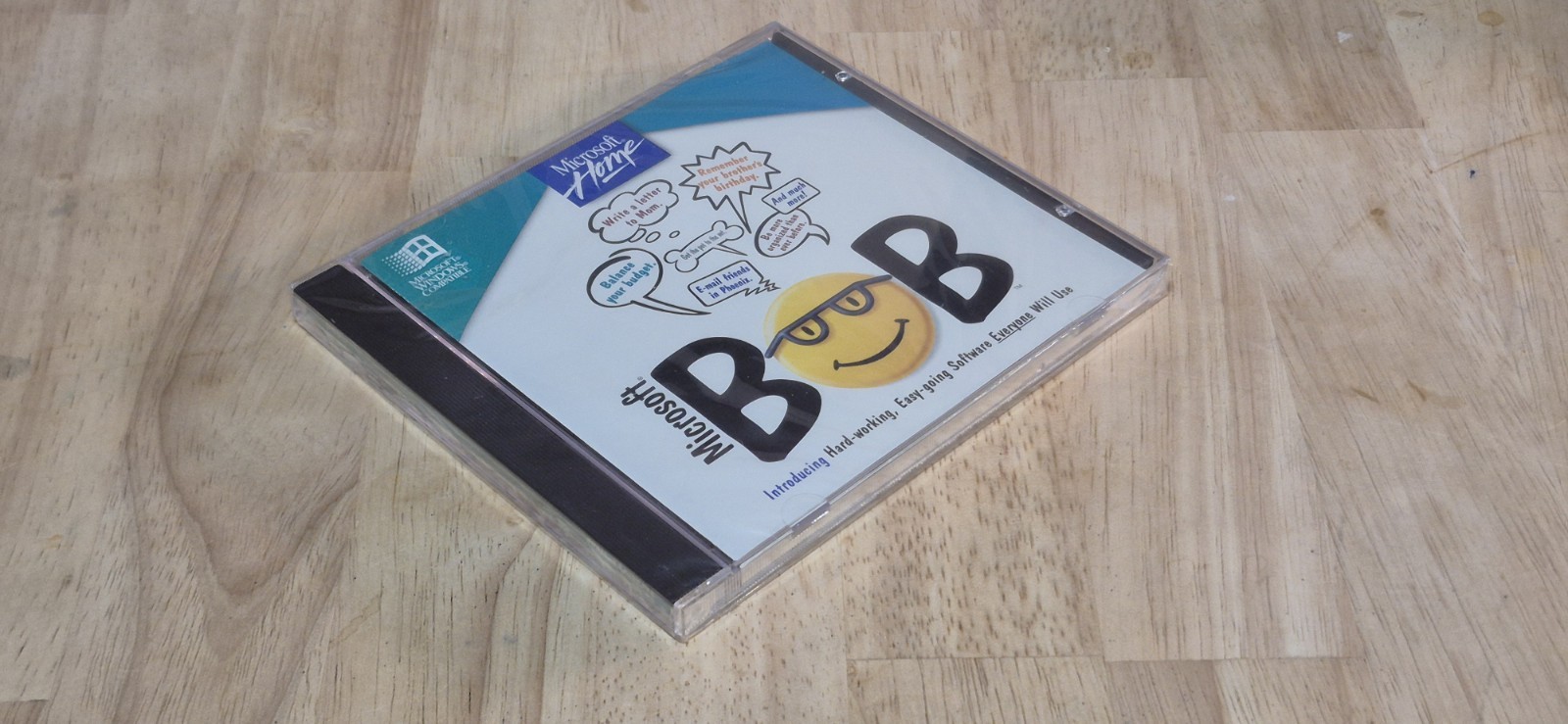 Vintage Microsoft BOB Software for Windows 1994 Sealed Mint Condition