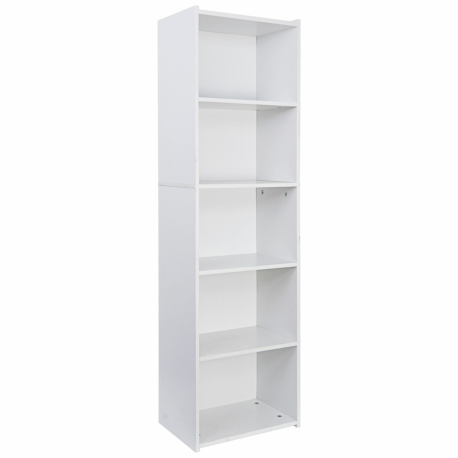 5 Tier Bookcase Bookshelf Storage Wall Shelf Organizer Unit Display Stand