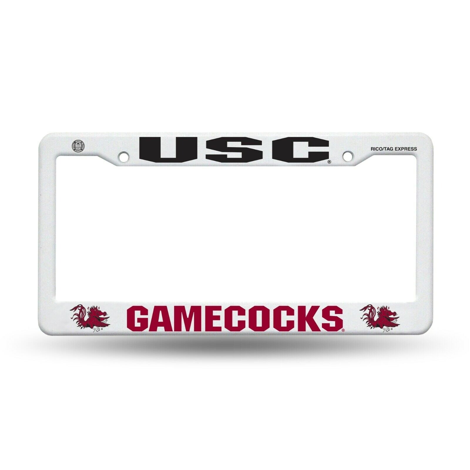 South Carolina Gamecocks License Plate Cover Frame 6x12 Inches Free Shipping NEW