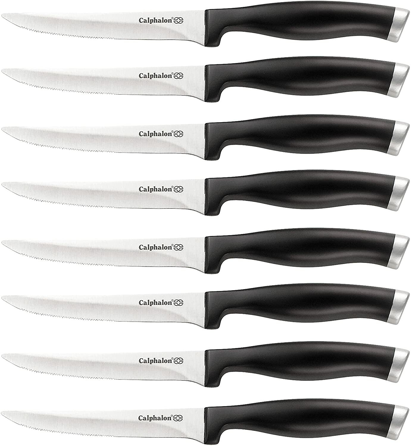 New Calphalon Contemporary Cutlery, Steak Knives Knife (Set of 12), 12-Piece