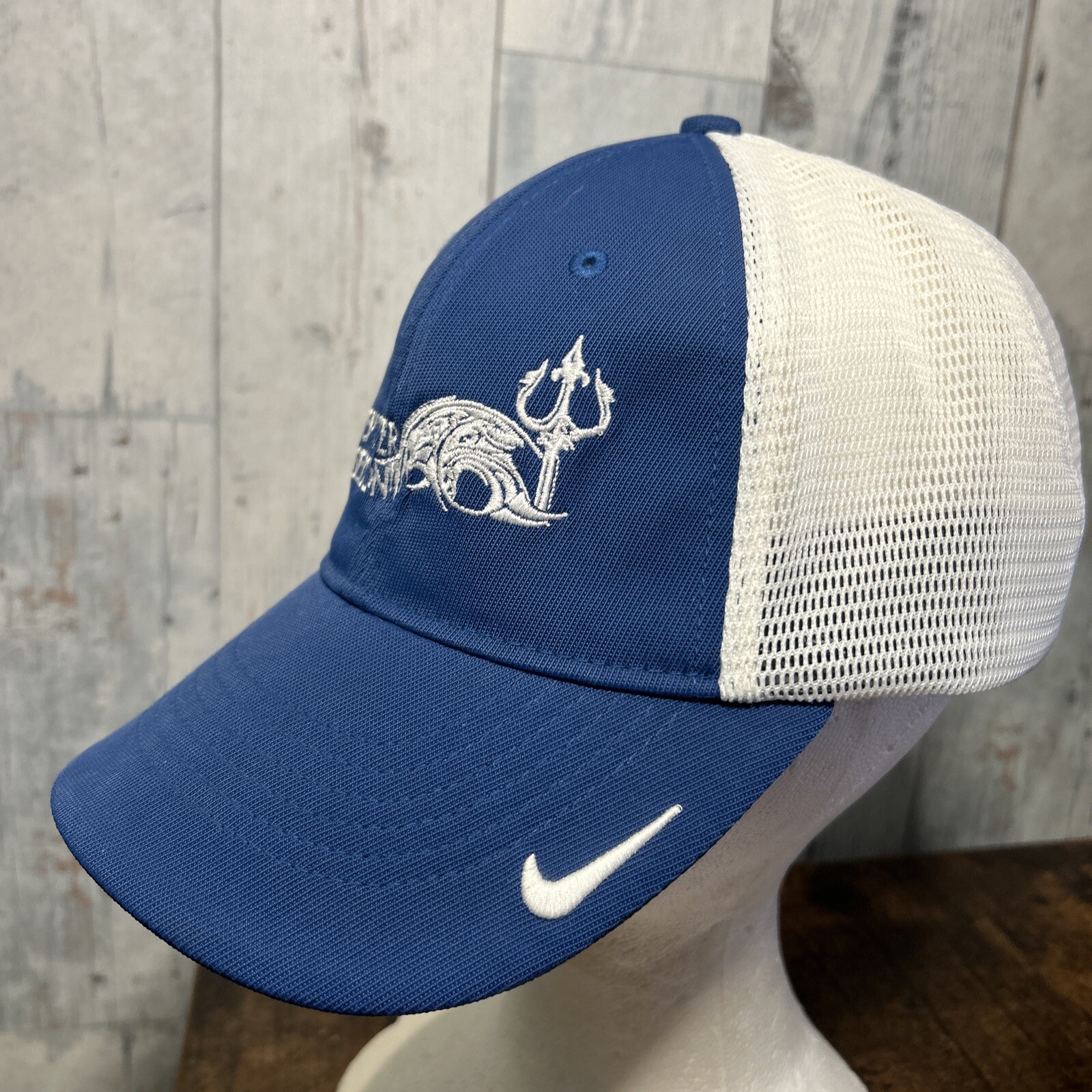 Nike Golf Stretch Fit Hat Mesh Back. DeepWater Poseidon Logo