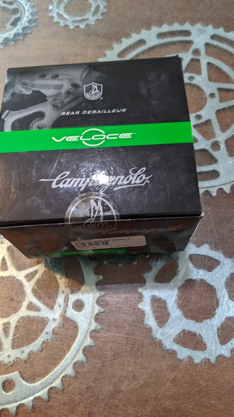 Campagnolo Veloce 10 speed short cage Rear Derailleur-New in box!