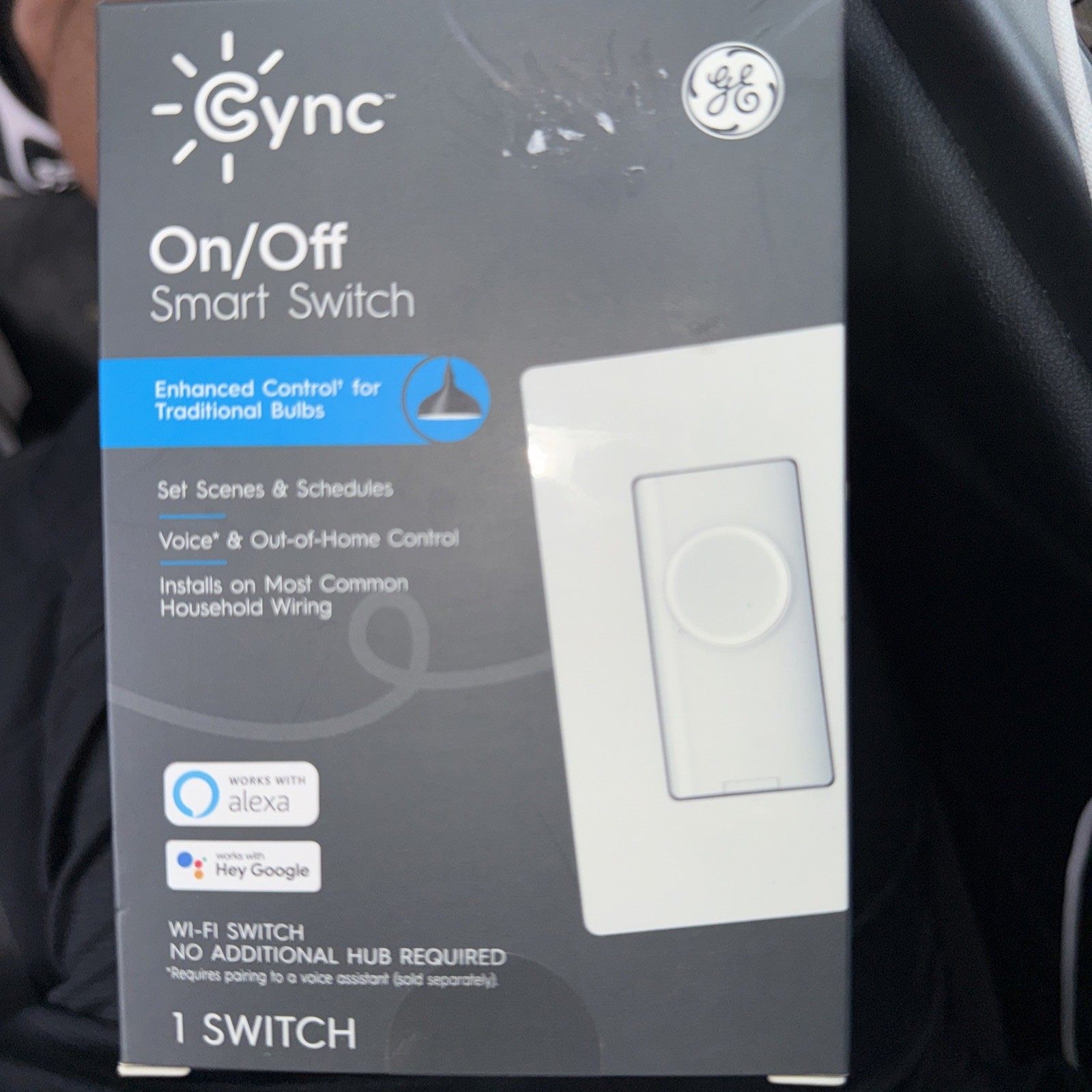 GE Cync On/Off Smart Switch - Works with Alexa & Google BRAND NEW