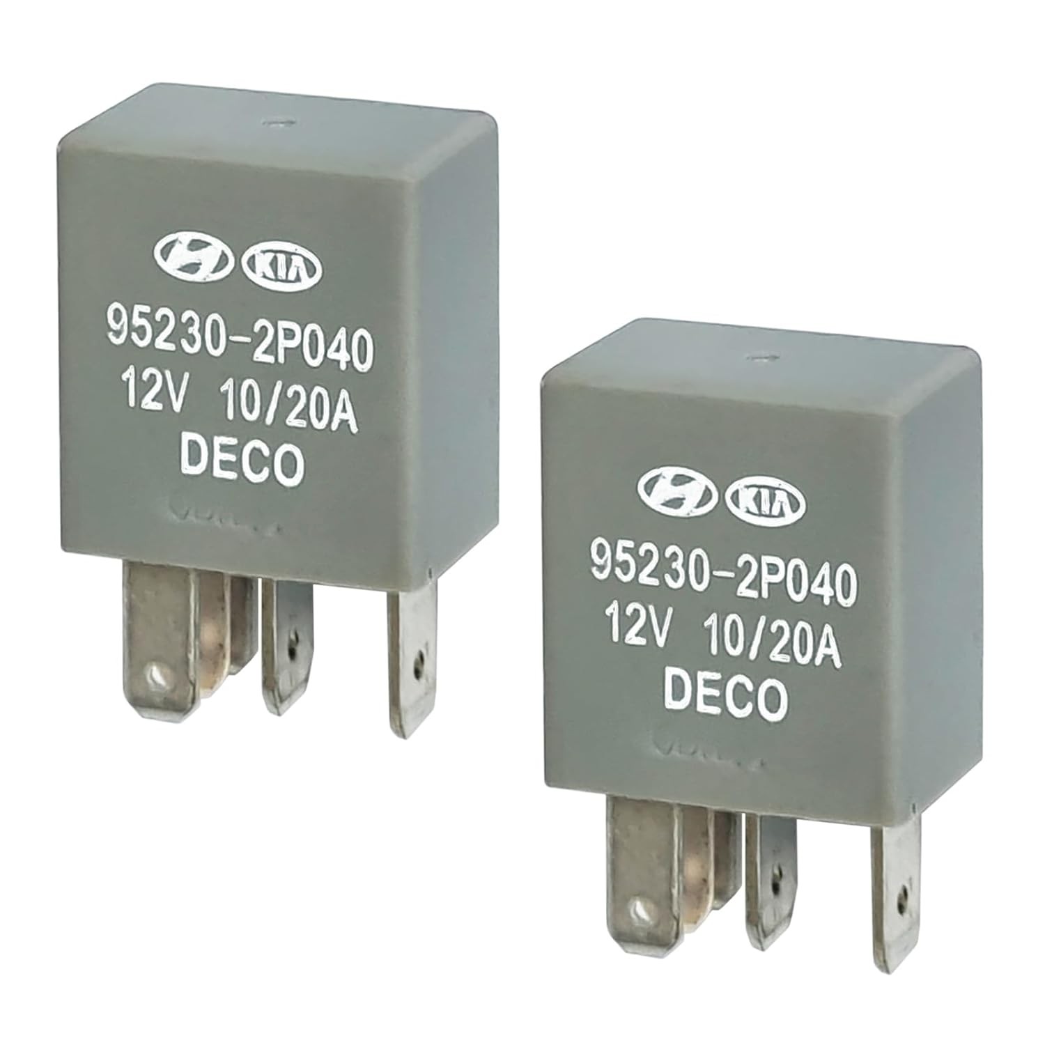 3Pcs 95230-2P040 Power Relay 12VDC 10/20A 4Pins