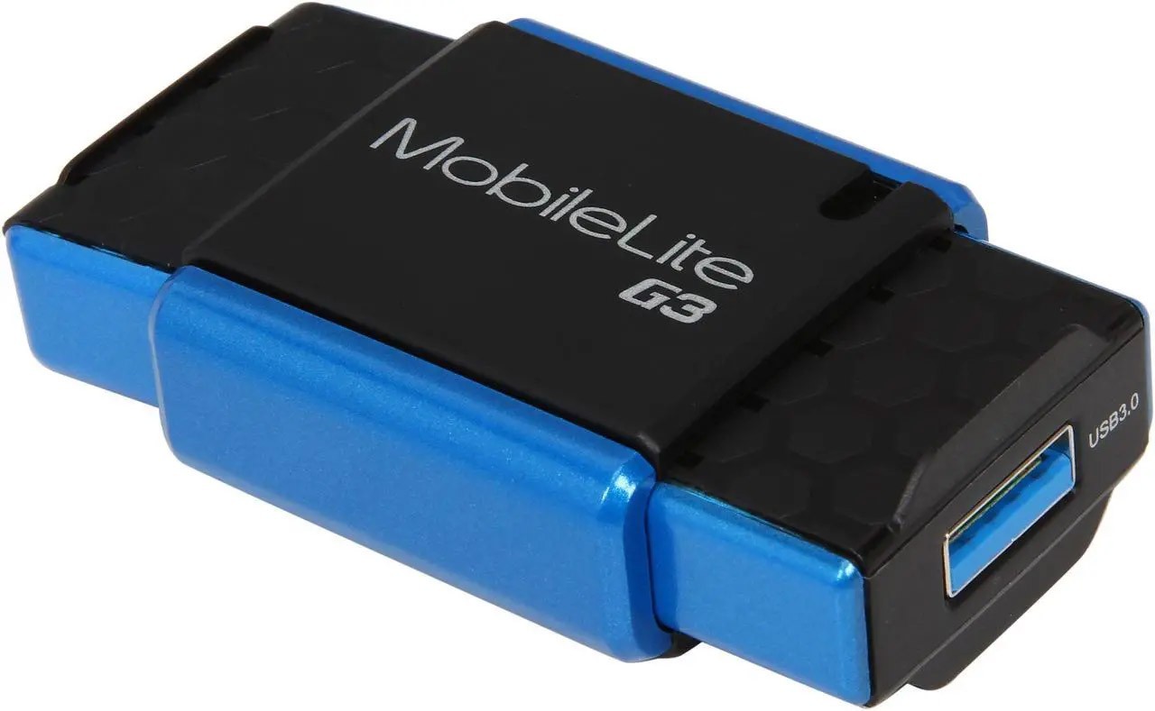 Kingston MobileLite G3 USB 3.0 Flash Memory Card Reader FCR-MLG3