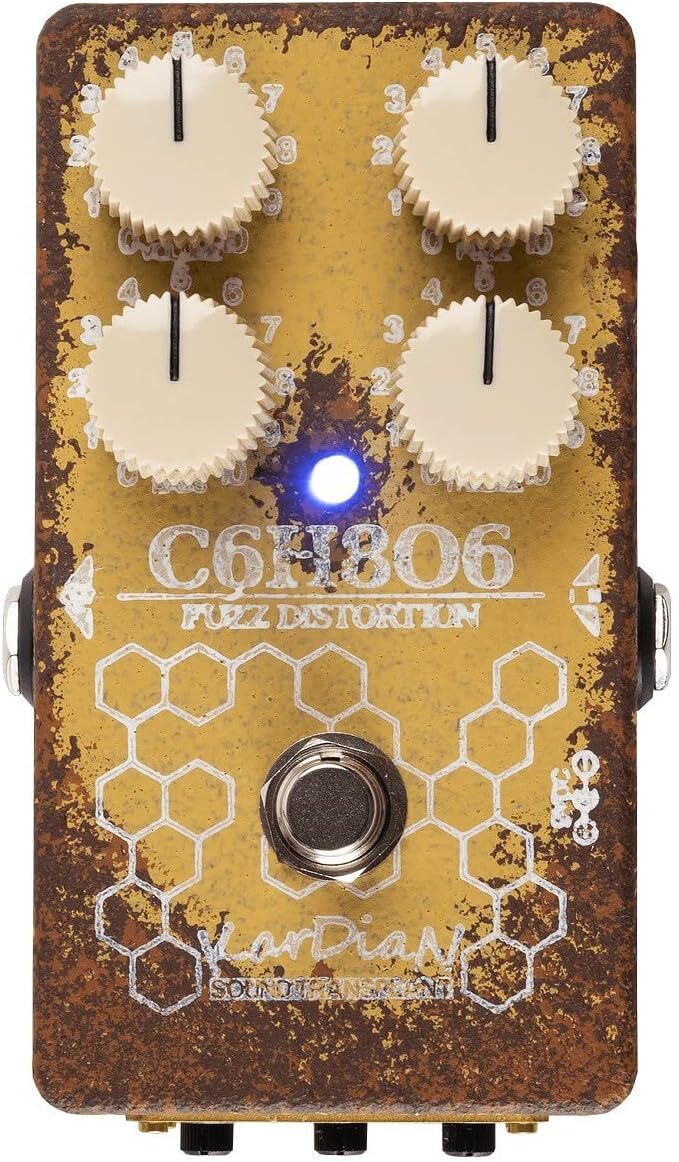 KarDiaN Vitamin C C6H806 ADD CBF Fuzz Distortion Guitar Effects Pedal