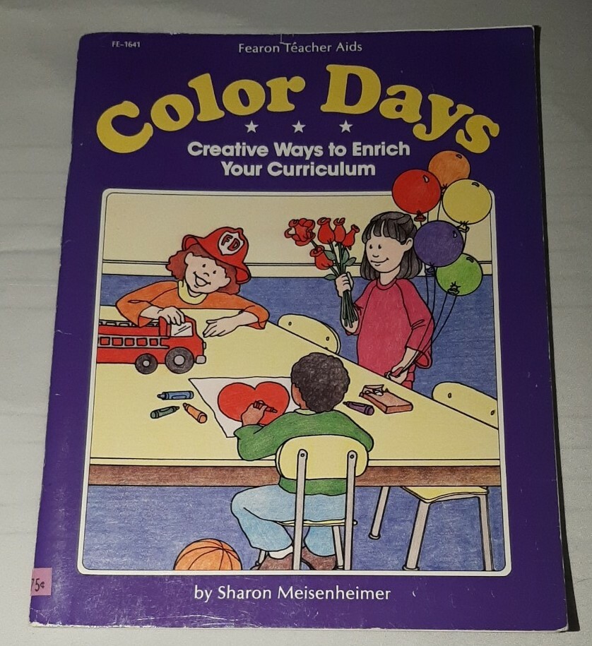 Color Days Creative Ways Enrich Your Curriculum book Meisenheimer teaching aide