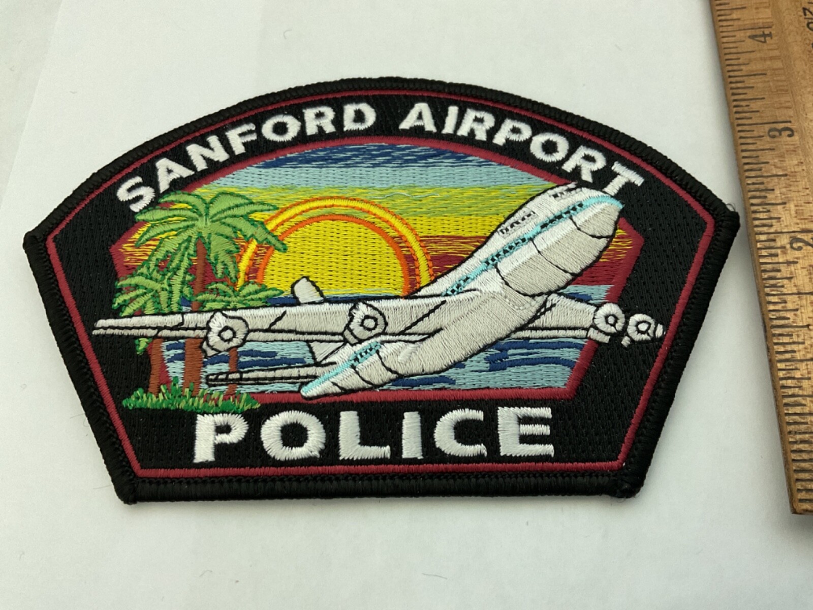 Sanford Airport Police Florida collectable patch new full size