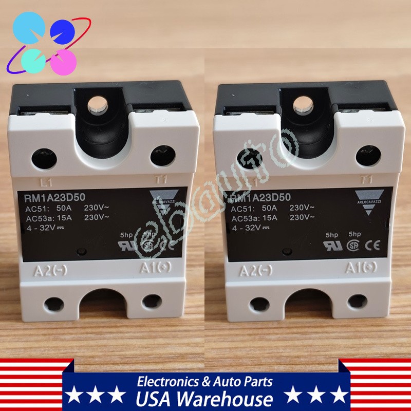 qty:2PCS Solid State Relay For Carlo Gavazzi RM1A23D50 3-32V New In Box