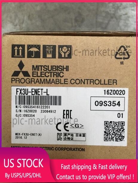 FX3U-ENET-L 1PCS NEW MITSUBISHI PLC PROGRAMMABLE CONTERLLER MODULE FX3U-ENET-L /