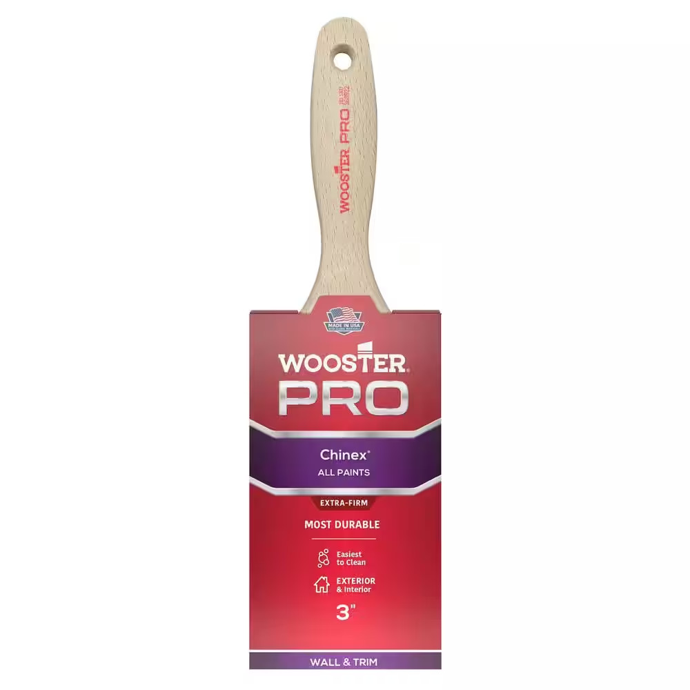 3 In. Pro Chinex Flat Brush