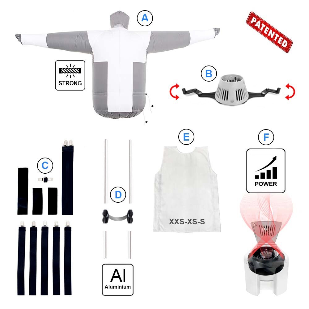 AEOLUS Vertical Laundry Iron Ironing System Laundry Clothes Dryer SA03 ECO 120 V