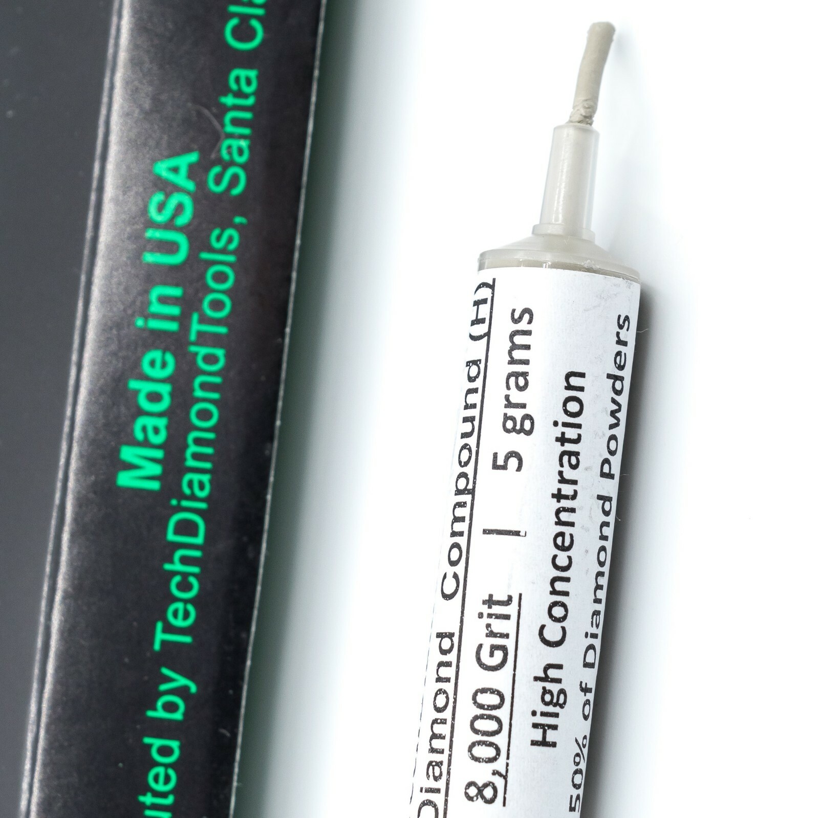 Diamond Paste Compound Polishing Lapidary 8,000 (H) Grit 5 Gram (USA MADE)