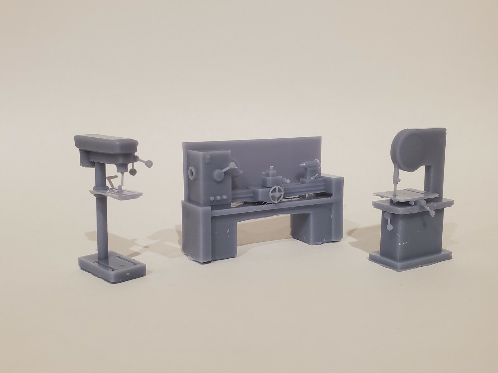 O scale Machine Shop - Model Railroad - Dioramas A Grade