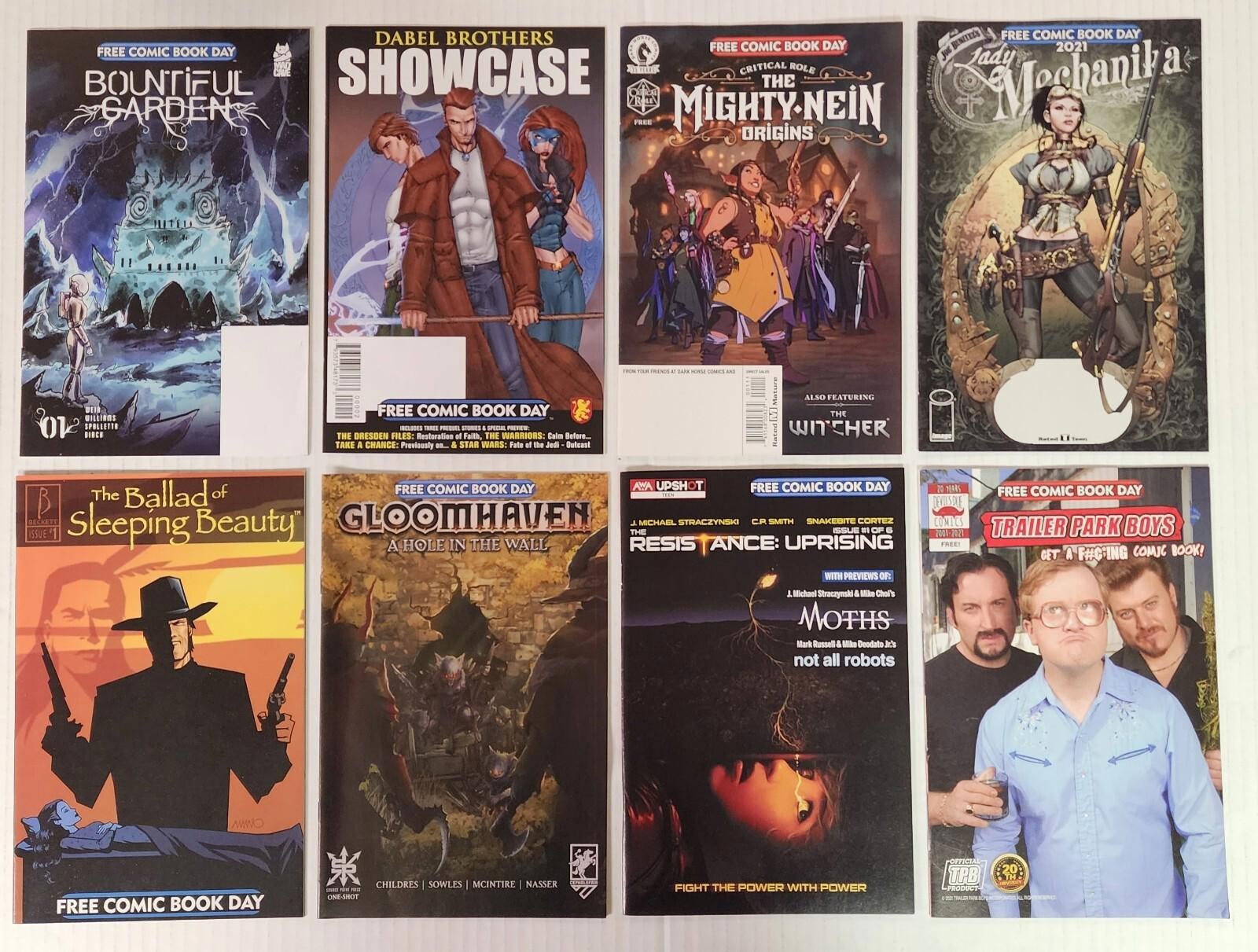 FCBD Indie Lot Trailer Park Boys Resistance Bountiful Garden & More Lot of 8