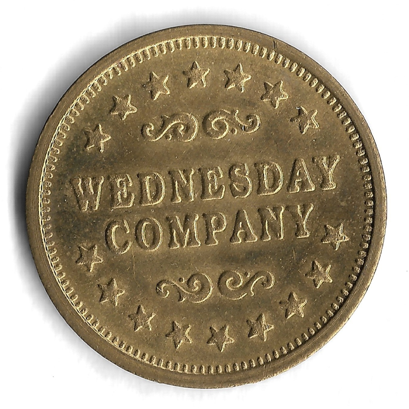Wednesday Company Arcade Game Token