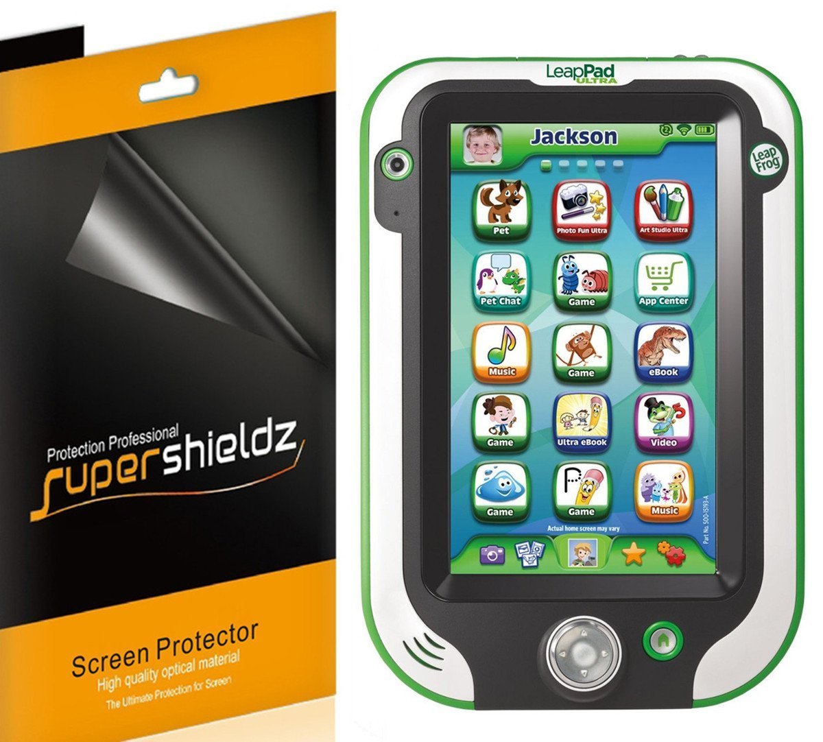 3X Supershieldz Clear Screen Protector Shield for LeapFrog LeapPad Ultra 7"