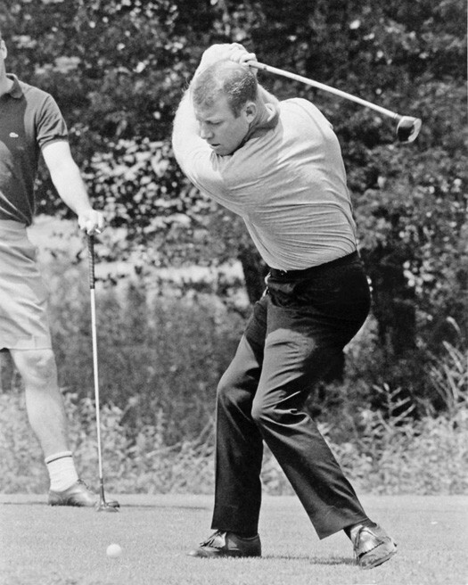 New York Yankees MICKEY MANTLE Glossy 8x10 Photo Swing Poster Golf Print