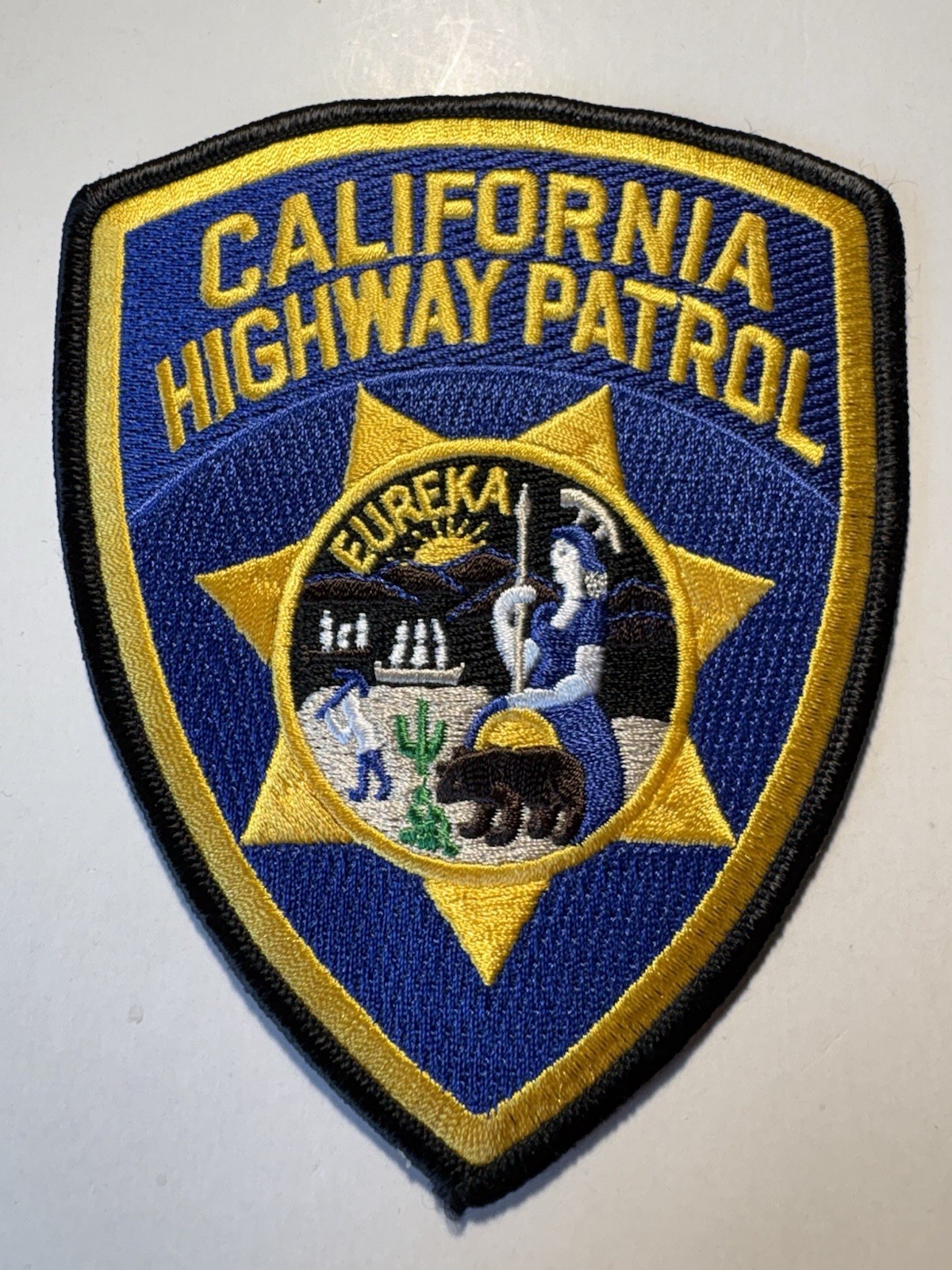 California Highway Patrol Shoulder Patch ~ New