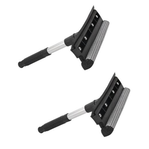 2 Pack Squeegee for Car Window Cleaning and Windshield Washing Standard Window