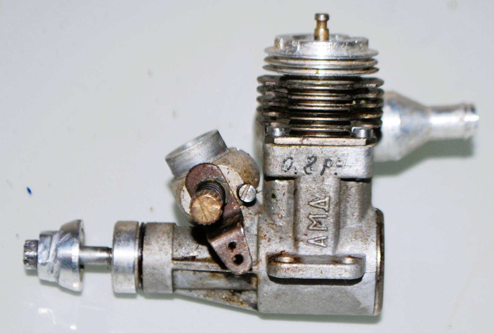 Vintage Norvel AMA  .061 RC Model Airplane Glow Engine AS IS