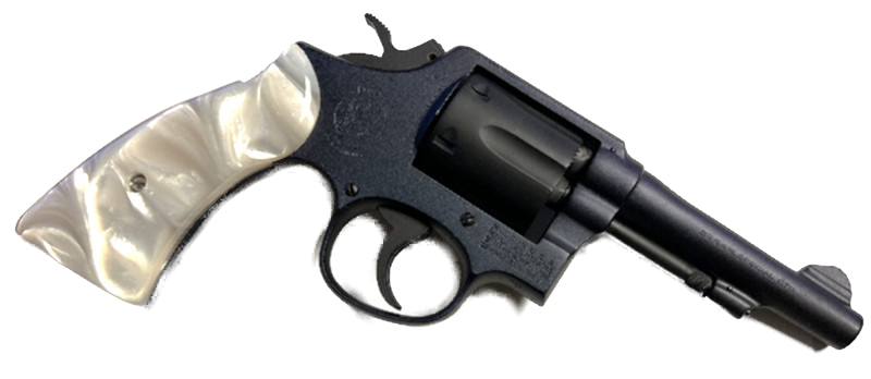 Grips fits Smith Wesson K Frame S&W Classic faux Classic Mother of Pearl