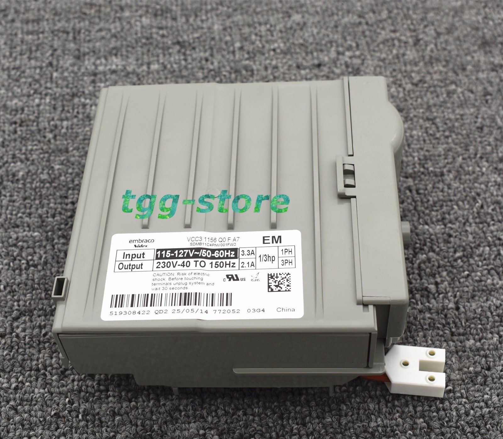 Embraco Refrigerator Inverter Board VCC3 1156 WR49X10283 519308350 US shipping